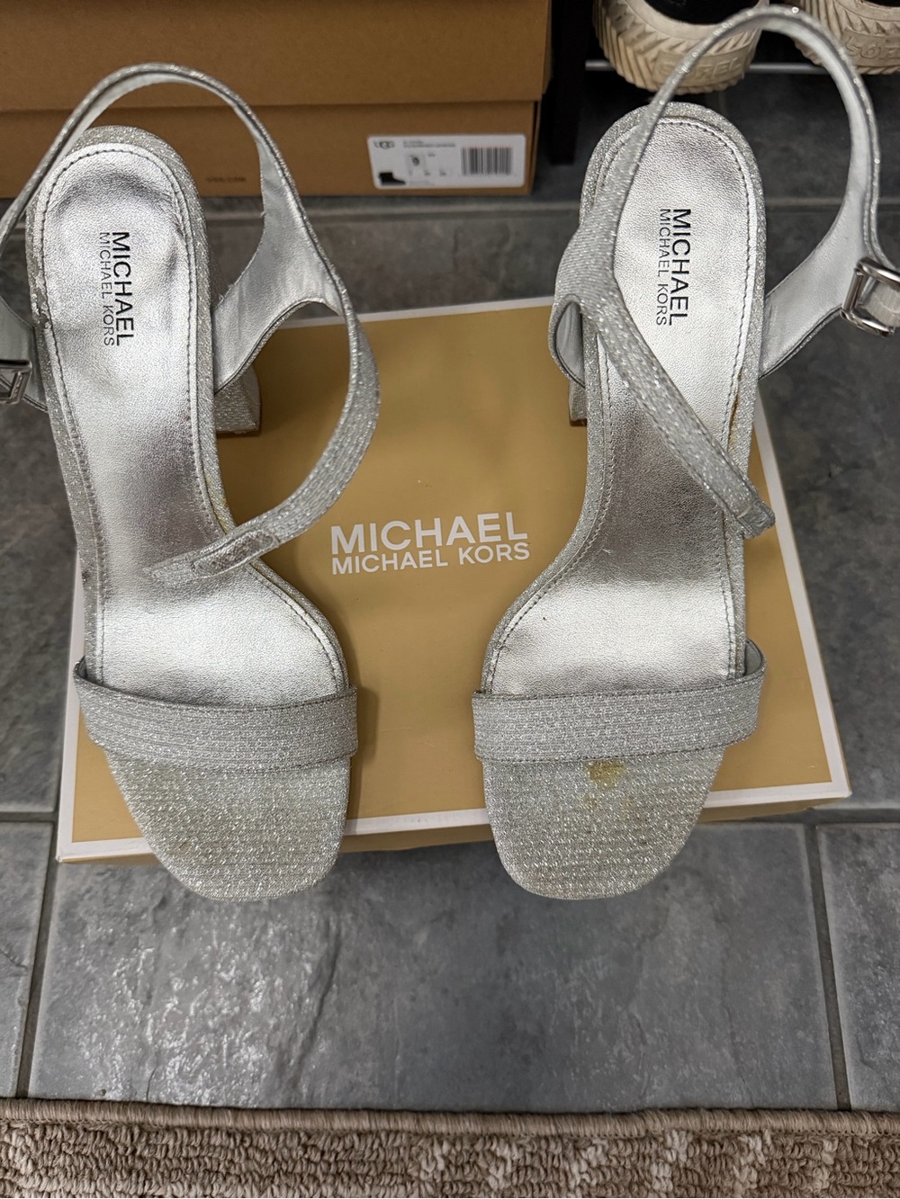 Michael Michael Kors Francine Glitter Sandals
